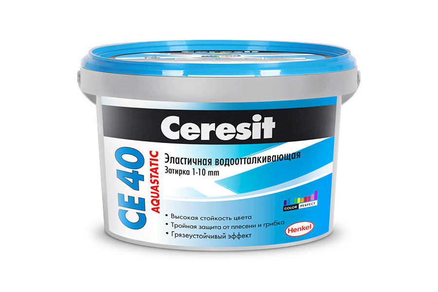  Ceresit CE 40 Aquastatic №10, манхеттен, 2 кг -  в .